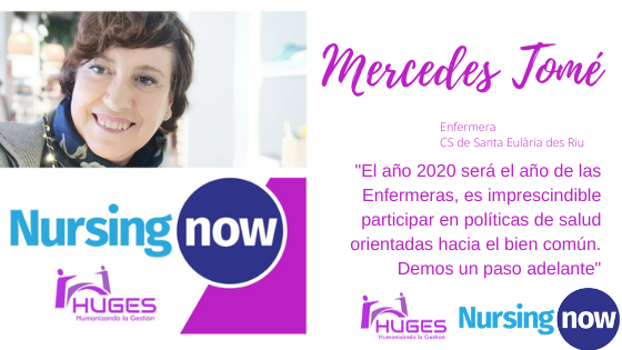 Mercedes Tomé"El año 2020 será el año de las Enfermeras, es imprescindible participar en políticas de salud orientadas hacia el bien común. Demos un paso adelante"